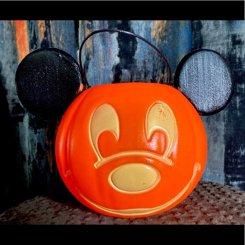 Vintage Mickey Mouse Ears Halloween Blow Mold General Foam Plastics - Picture 6 of 12